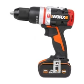 Worx Wx354.4 20Volt/4.0Ah Li-İon Çift Akülü Kömürsüz Profesyonel Şarjlı Darbeli Matkap - 2
