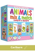 Özel Üretim Zeka Geliştirici Çocuk El Göz Koordinasyonu Animals Mix & Match Karıştır Eşleştir - 3
