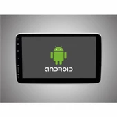 FİAT FİORİNO 10inç 360 DERECE DÖNEN ANDROİD EKRAN MULTİMEDYA 2 GB RAM 32 HAFIZA  GERİ GÖRÜŞ KAMERA HEDİYELİ - 1