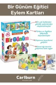 Özel Üretim Zeka Geliştirici Eğitici Kişisel Gelişim Çocuk Bir Günüm Eylem Resimli Aktivite Kartları - 1