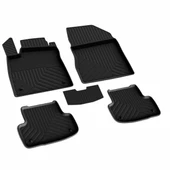 Citroen C3 Ferrous 4D Havuzlu Kauçuk Paspas 2021 ve Üstü - 1