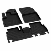 Fiat Doblo 2 Ferrous 4D Havuzlu Kauçuk Paspas 2010 2019 - 1