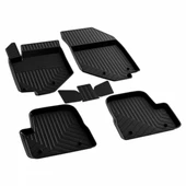 Peugeot 208 2 Ferrous 4D Havuzlu Kauçuk Paspas 2019 ve Üstü - 1