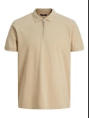 Jack & Jones Jprblascott Zip Ss Polo Sn Erkek T-Shirt thumbnail 3