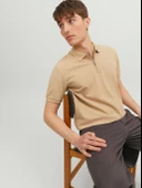 Jack & Jones Jprblascott Zip Ss Polo Sn Erkek T-Shirt thumbnail 5