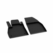 Renault Kangoo Ön 2 Parça Ferrous 4D Havuzlu Kauçuk Paspas 2008 ve Üstü - 1