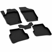 Seat Ibiza 4 Ferrous 4D Havuzlu Kauçuk Paspas 2009 2017 - 1