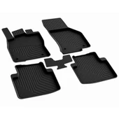 Skoda Kodiaq Ferrous 4D Havuzlu Kauçuk Paspas 2017 ve Üstü - 1