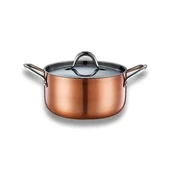 Brioni Copperfield İndiksüyon Derin Tencere 24 cm CPF132 - 2