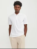 Jack & Jones Jjemac Zip Ss Polo Sn Erkek T-Shirt thumbnail 1