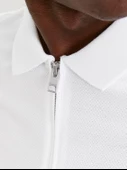 Jack & Jones Jjemac Zip Ss Polo Sn Erkek T-Shirt thumbnail 6