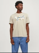 Jack & Jones Jjejeff Corp Logo Tee Ss O-Neck Sn Erkek T-Shirt thumbnail 1