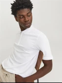 Jack & Jones Jjemac Zip Ss Polo Sn Erkek T-Shirt thumbnail 5
