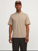 Jack & Jones Jjemac Zip Ss Polo Sn Erkek T-Shirt thumbnail 1