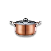 Brioni Copperfield İndiksüyon Derin Tencere 22 cm CPF131 - 1