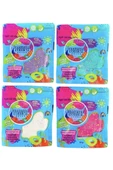 Mammacomica Dough 4'lü Doğal Oyun Hamuru - Refill Paket 4x130gr Simli - 1
