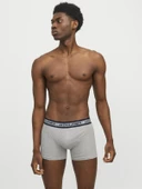 JACK JONES Erkek 3 lü Ambalajlı Pamuklu Boxer 12270759 - 3