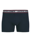 JACK JONES Erkek 3 lü Ambalajlı Pamuklu Boxer 12270759 - 6