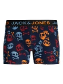 Jack & Jones Jacbone Skull Trunks 3 Pack Erkek Boxer - 3