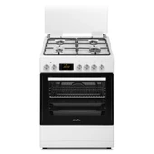 Simfer 1223 Beyaz 4 Gözü Gazlı Multi Turbo Fırın thumbnail 4