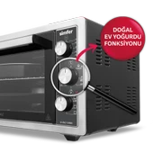 Simfer 4503 İnox 45 Litre Turbo Midi/Mini Fırın - 4
