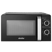 Simfer SK 4603 700W 20 Litre Mekanik Mikrodalga Fırın Siyah - 1