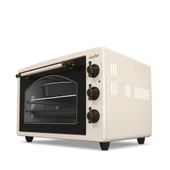Simfer 3495 Retro Bej 34 Litre Statik Midi/Mini Fırın - 1