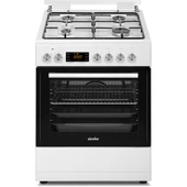 Simfer 1223 Beyaz 4 Gözü Gazlı Multi Turbo Fırın thumbnail 2