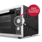 Simfer 4559 İnox 45 Litre Turbo Midi/Mini Fırın - 6