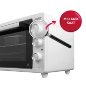 Simfer 3420 Beyaz 34 Litre Statik Midi/Mini Fırın - 5