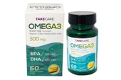 Omega 3 Balık yağı fish oil 500 mg 60 adet Softjel Yumuşak Kapsül takviye gıda EPA DHA - 1