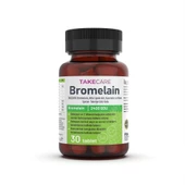 TAKECARE Bromelain, Alfa Lipoik Asit, Kuersetin ve Krom İçeren Takviye Edici Gıda 30 Tablet - 3