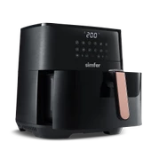 Simfer SK-6704 Air Fry Smart Siyah 8L Dijital - 8