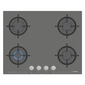 Simfer 4 Fonksiyon Trend Silver Dijital Power Turbo Ankastre Set (8237 Fırın + 3655 Ocak + 8705 Davlumbaz) - 3
