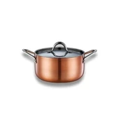 Brioni Copperfield İndiksüyon Derin Tencere 18 cm CPF129 - 1