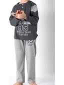 Doremi Erkek Çocuk Pijama Takımı füme - 1