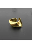 Kurdela Model Altın Kaplama Bijuteri Yüzük thumbnail 1