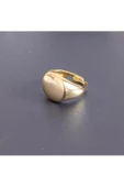 Göbekli Model Altın Kaplama Bijuteri Yüzük thumbnail 2