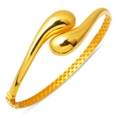 22 Ayar Bottega Altın Kelepçe Bilezik - 1