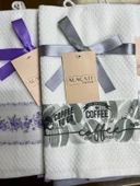 NİVEMESHOME 2 Lİ GRİ-BEYAZ ASORTİ MODEL MUTFAK HAVLUSU - 2