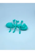 3d Hareketli Karınca Figürlü Oyuncak - Turkuaz thumbnail 3