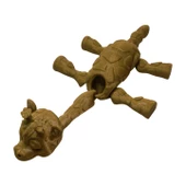 3d Hareketli Baybi Zürafa Oyuncak - Altın Kahve - 7