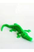 3d Hareketli Iskelet Timsah Figürlü Oyuncak - Neon Yeşil - 4