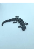 3d Hareketli Oyuncak Kertenkele - Gri - 4