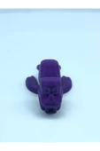 3d Hareketli Deniz Aygırı / Mors Figürlü Oyuncak - Mor - 3