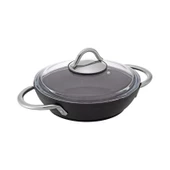 Bonera Granit Pro Plus 1092 Siyah Çift Kulplu Omlet Tavası 20 cm - 1