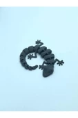 3d Hareketli Oyuncak Kertenkele - Gri - 3