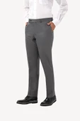 Vakamen Erkek Gri Regular Fit Yünlü Kumaş Pantolon-6878 - 1
