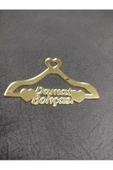 Pleksi Gold Damat Bohçası Süsü Yazısı 5li Paket - 3