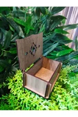 Çok Amaçlı Ahşap Mini Kutu 5li Paket - 2